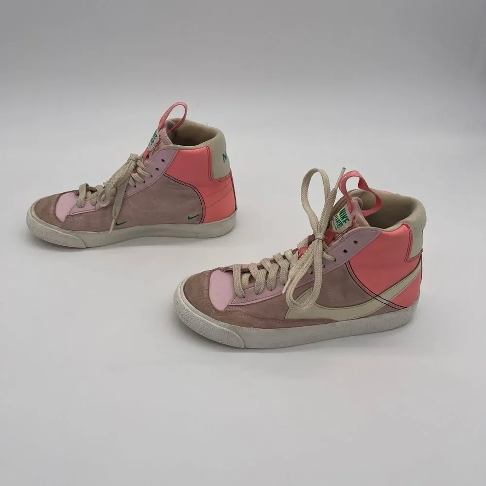 Pink Custom Nike Blaze Kids Shoes